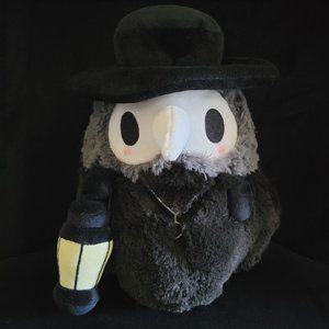 Squishable Plague Doctor Plush with Lamp 10", Halloween Plush